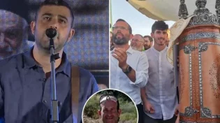 חימם לנו את הלב: ישי ריבו הגיע לבר מצווה לבן של הלוחם הי"ד