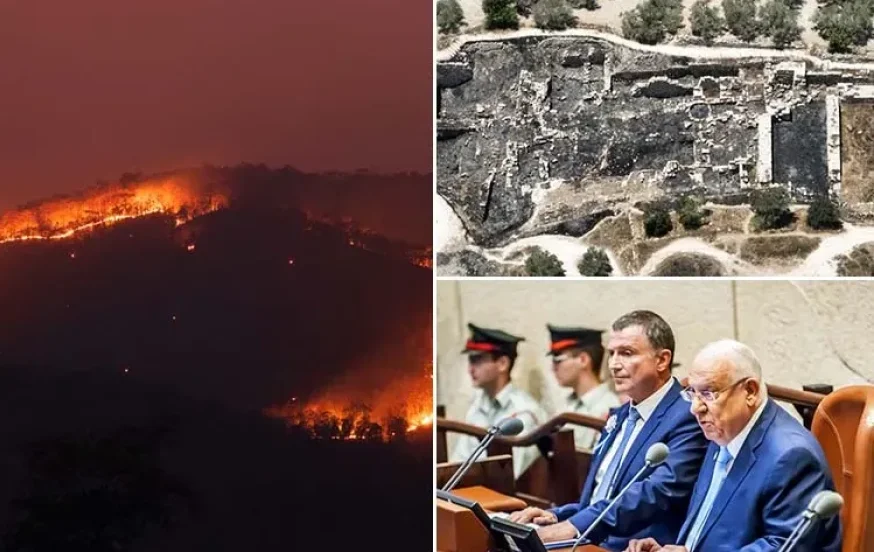 תגובות חריפות במערכת הפוליטית על שריפת שומרון העתיקה תגובות חריפות במערכת הפוליטית על שריפת שומרון העתיקה