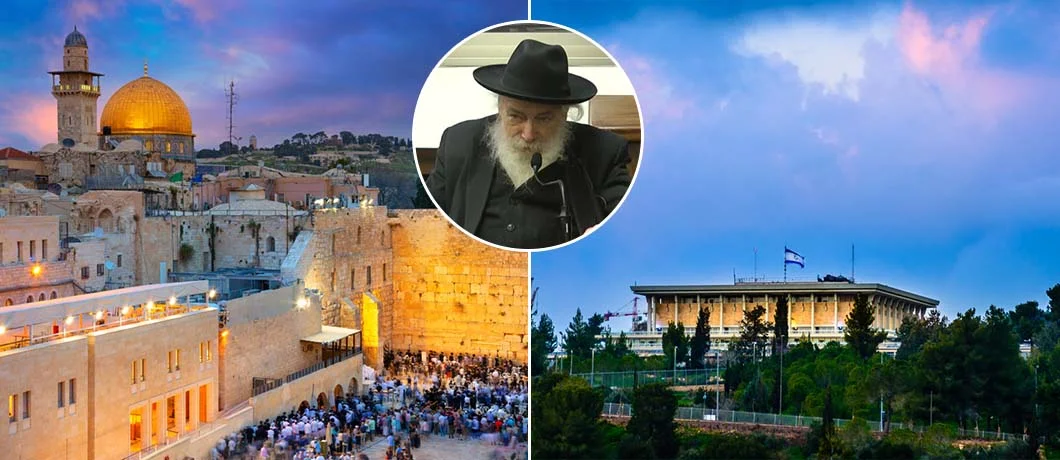 רבי אביגדור נבנצאל במכתב כואב נגד הממשלה: "אוי לבושה"