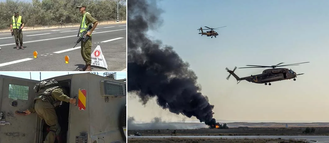 יום שחור בישראל: מעל 350 הרוגים, עשרות חטופים ואלפי רקטות