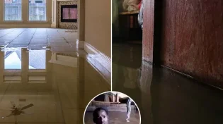 גרף מיליוני צפיות: הבחור הצעיר החליט לתעד את ביתו שהוצף