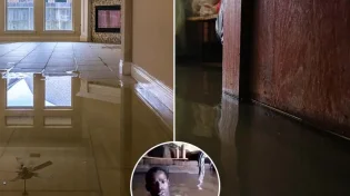גרף מיליוני צפיות: הבחור הצעיר החליט לתעד את ביתו שהוצף