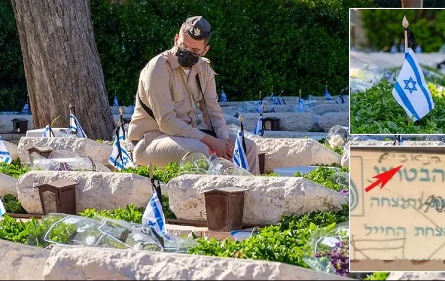 תדהמה: קברי חללי צה"ל הושחתו בהר הזיתים תדהמה: קברי חללי צה"ל הושחתו בהר הזיתים