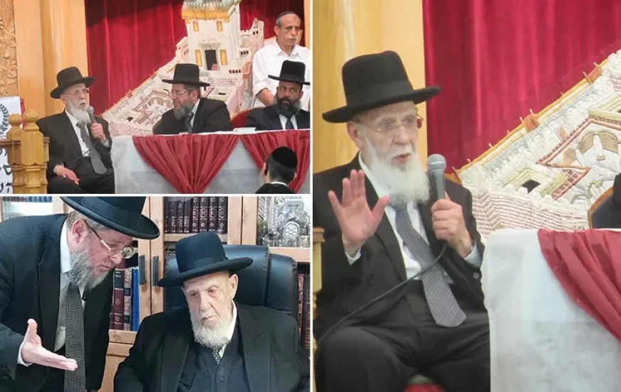 "לא הסכים שימחאו כפיים": דברי הספד על הרב חכם שלום זצוק"ל