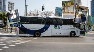 תיעוד: הנוסע צילם ושלח למשטרה את הנהג 'משחק' בטלפון