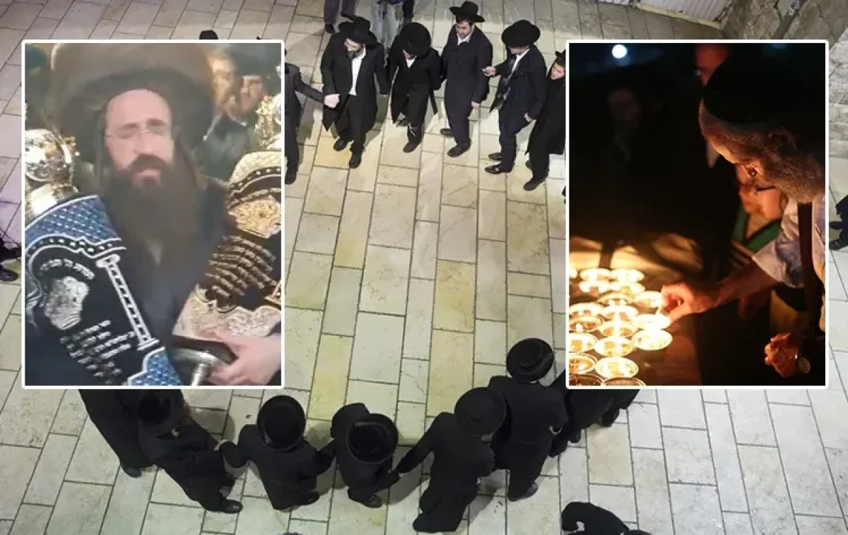 הכנסת שני ספרי תורה לעילוי נשמת הרוגי מירון הכנסת שני ספרי תורה לעילוי נשמת הרוגי מירון