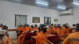 סיור נדיר של האסירים מכלא באר שבע באושוויץ