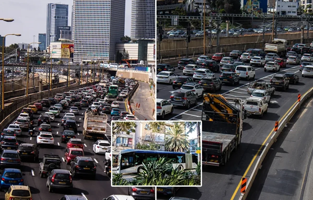 היכונו היכונו: עומסי תנועה חריגים בקרוב בת"א 