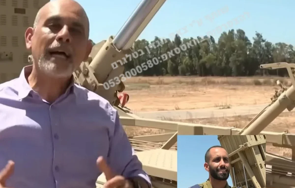 חריג: התקשורת האיראנית תיעדה מבסיס כיפת ברזל