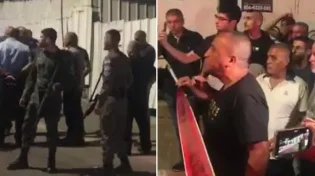 העיתונאי הערבי צעק לשוטרים: "אל תתפלאו אם ירצחו גם אותי" 