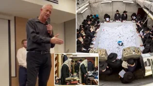 שר הביטחון מספר על הביקור בציון הרבי מחב''ד