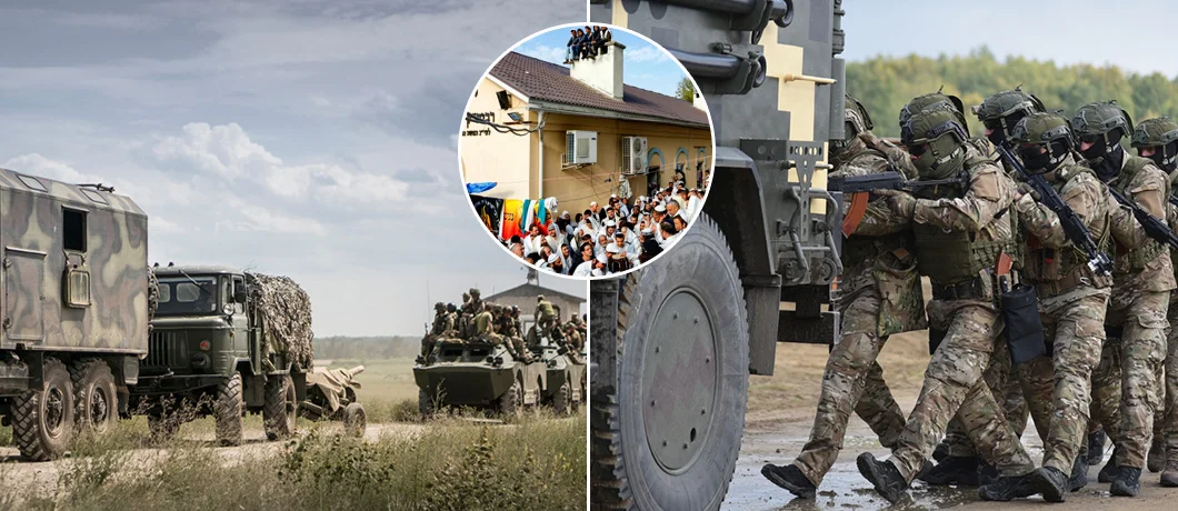 בכירים בקייב: "בוצע ניסיון לפגוע בחסידים באומן"