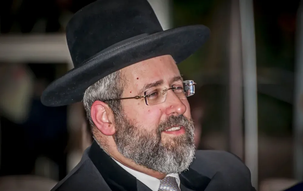 הרב הראשי בדרשה לכבוד שבת שובה