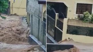 &rlm;דרום אמריקה סוערת: גשמים והצפות באזור מדינת איים הקריבים