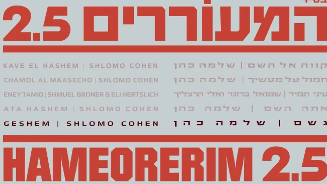 שלמה כהן שר אליעזר שוובר: "גשם"