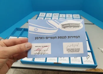 איך חיילים מצביעים בבחירות?