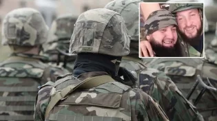 תיעוד: כך הלוחמים הצ'צ'נים באוקראינה הסגירו את עצמם