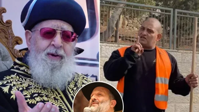 אל תעקמו פרצוף: למנקה הרחובות הערבי הזה יש מה להגיד