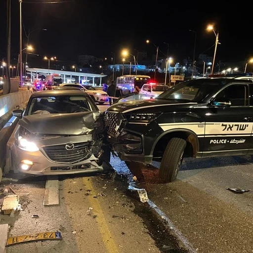 ירושלים: מצוד אחר ערבי שגנב רכב הסתיים בירי 