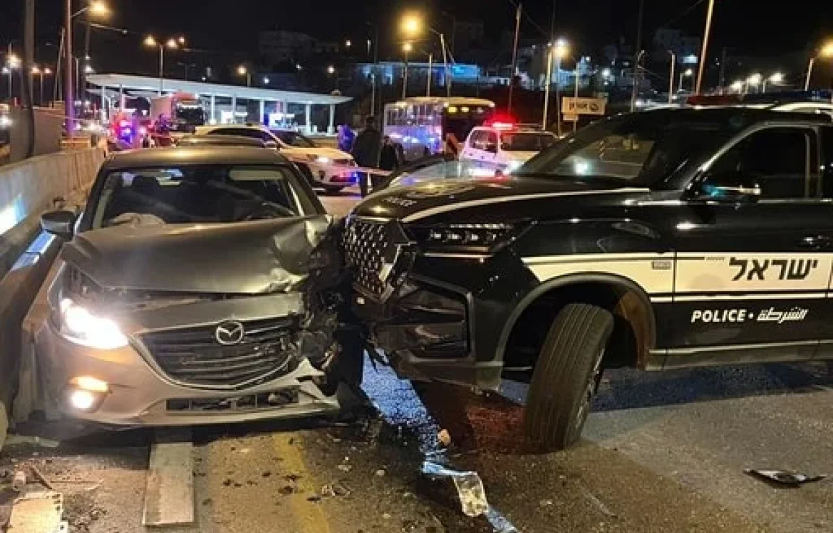 ירושלים: מצוד אחר ערבי שגנב רכב הסתיים בירי 