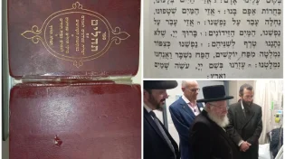 לא יאמן: הרסיס נעצר בספר התהילים והיהודי ניצל