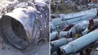 באוקראינה מציגים: בית קברות לטילים