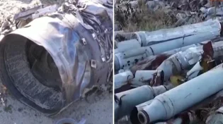 באוקראינה מציגים: בית קברות לטילים