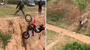 הפעלולן לקח סיכון גבוה מדי וכמעט סיים את חייו