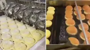 זהירות משמין: כך מכינים מאות סופגניות בדקה