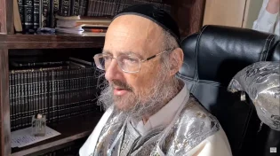 נר ראשון של חנוכה תשפ"ג במחיצת הרב דב קוק