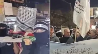 בג'נין המחבלים קיימו הלוויה ללא מת - צפו: