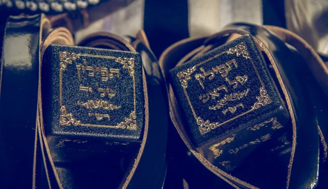 האם הכיסוי שיש לתפילין מגומי או מפלסטיק נחשב כחציצה? 