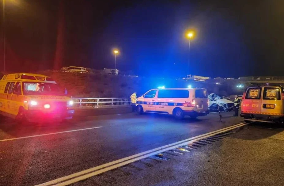 אסון בויז'ניץ בנר שמיני: שני צעירים נהרגו בתאונת דרכים