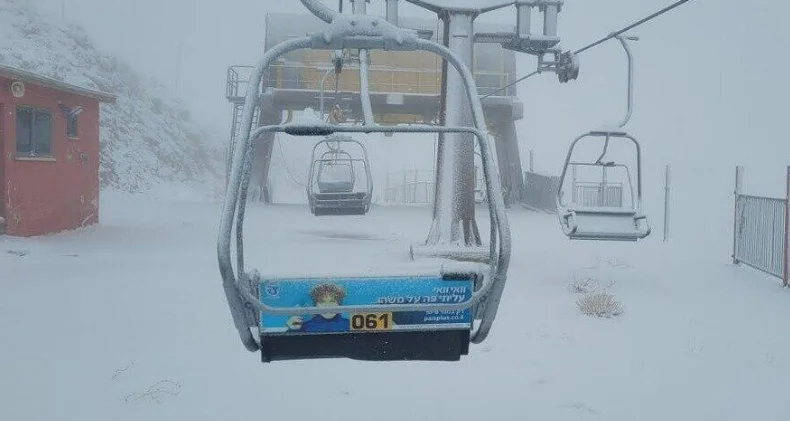 התכוננו ליום הקר ביותר: חשש מהצפות ושלג בחרמון