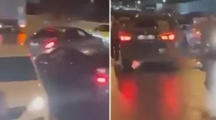 סכנת החלקה בכבישים: עשרות רכבים נמחצים