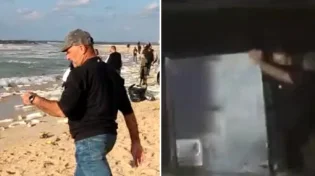 חוף אשקלון הוצף במוצרי תינוקות והגנבים חגגו - צפו: 