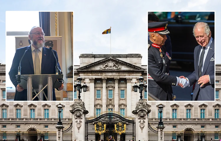 כבוד לעם היהודי: תואר כבוד הוענק מהמלך צ'ארלס לרב בריטניה כבוד לעם היהודי: תואר כבוד הוענק מהמלך צ'ארלס לרב בריטניה