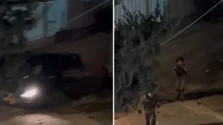 מסתערבים עצרו ערבי וביצעו ירי - צפו