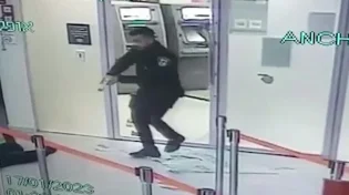 פרץ לבנק ונתפס על חם - צפו בדרמה