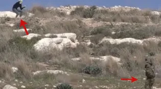 תיעוד מהשטחים: חייל נמלט ממחבלים