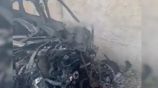 נס ענק: הרכב נשרף לחלוטין וזה מה שנשאר