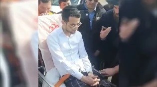 תיעוד מרגש: הפצוע חזר לזירת הפיגוע ובירך הגומל