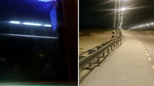 "מחכים לשינוי": אוטובוס מאילת לבאר שבע הותקף באבנים - צפו