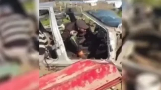 זה מה שקרה לערבי שבדק את רכבו השרוף