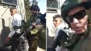 ערבי בן 13 נעצר לאחר שיידה אבנים - צפו