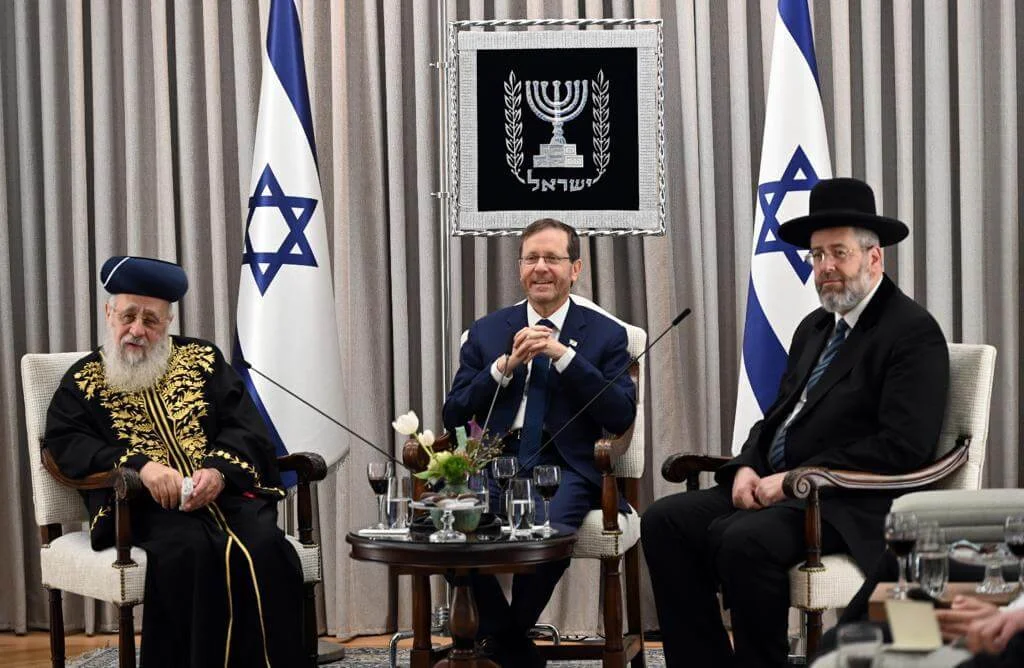 הרה"ר לנשיא המדינה: "תומך במתווה, בסופו של יום אחים אנחנו"