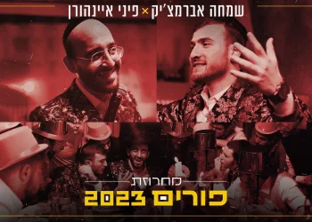 פיני איינהורן ושמחה אברמצ'יק - מחרוזת פורים 2023