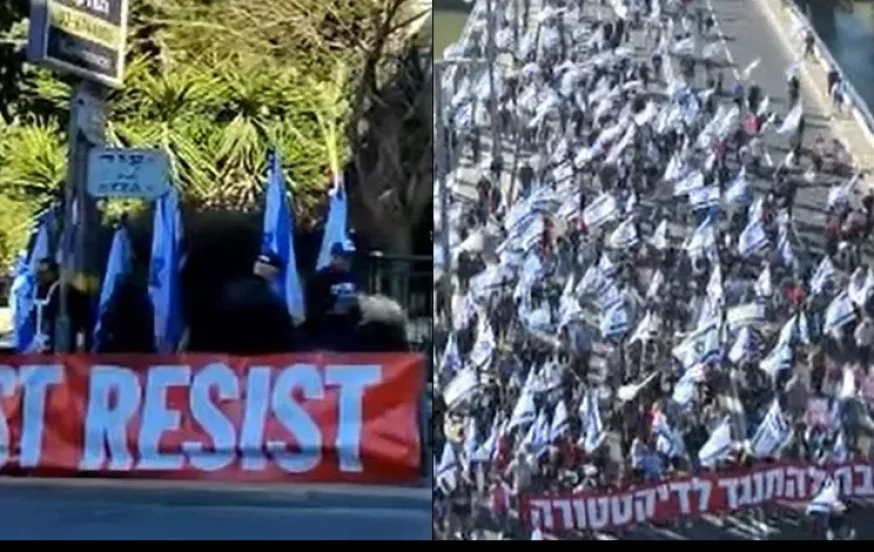 נזקי הפגנות השמאל: נמל חיפה וצירים מרכזיים בת"א נחסמו 