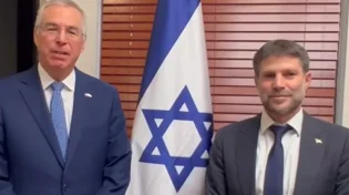 שר האוצר נפגש עם שגריר ישראל בארה"ב - צפו 