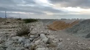 מדהים: כך נראה הגל הראשון בנחל חבר